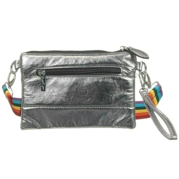 Bari Lynn Other - Bari Lynn Metallic Wristlet or Belt Bag